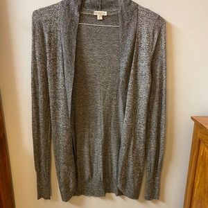 Merona heathered grey cardigan